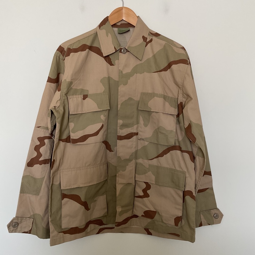 Rothco Ultra Force Field Jacket US Army Mens Sz S Rip Stop Desert Camo BDU USGI